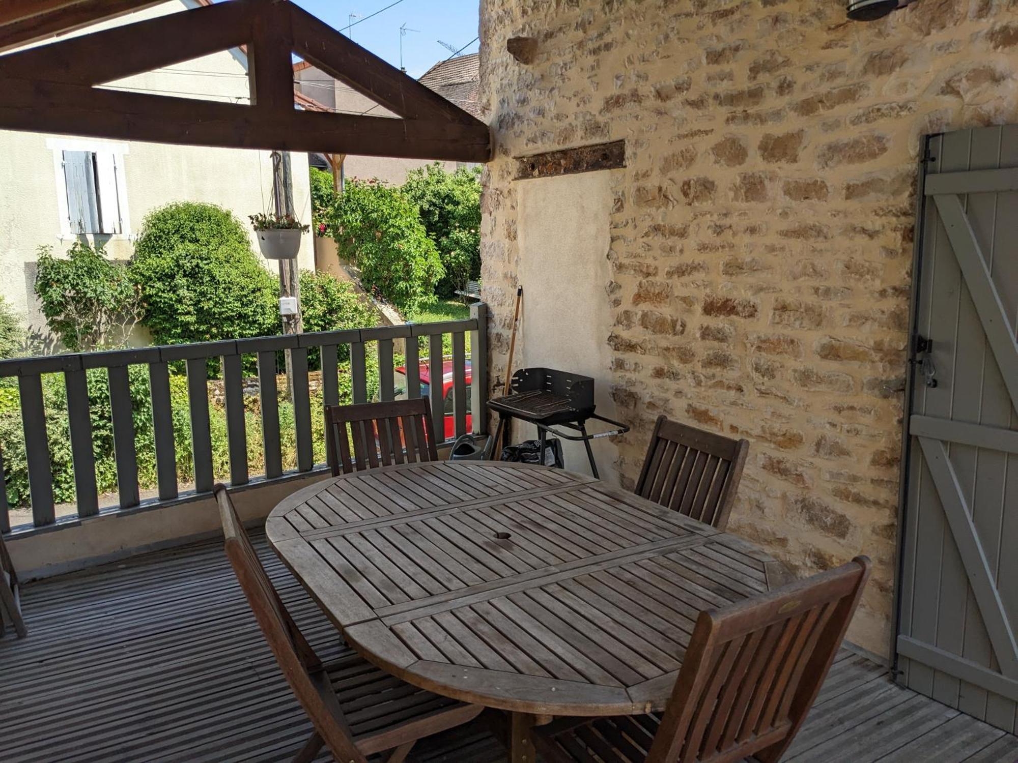 La Terrasse - Old Winemaker'S Cottage In St Gengoux Saint-Gengoux-le-National エクステリア 写真